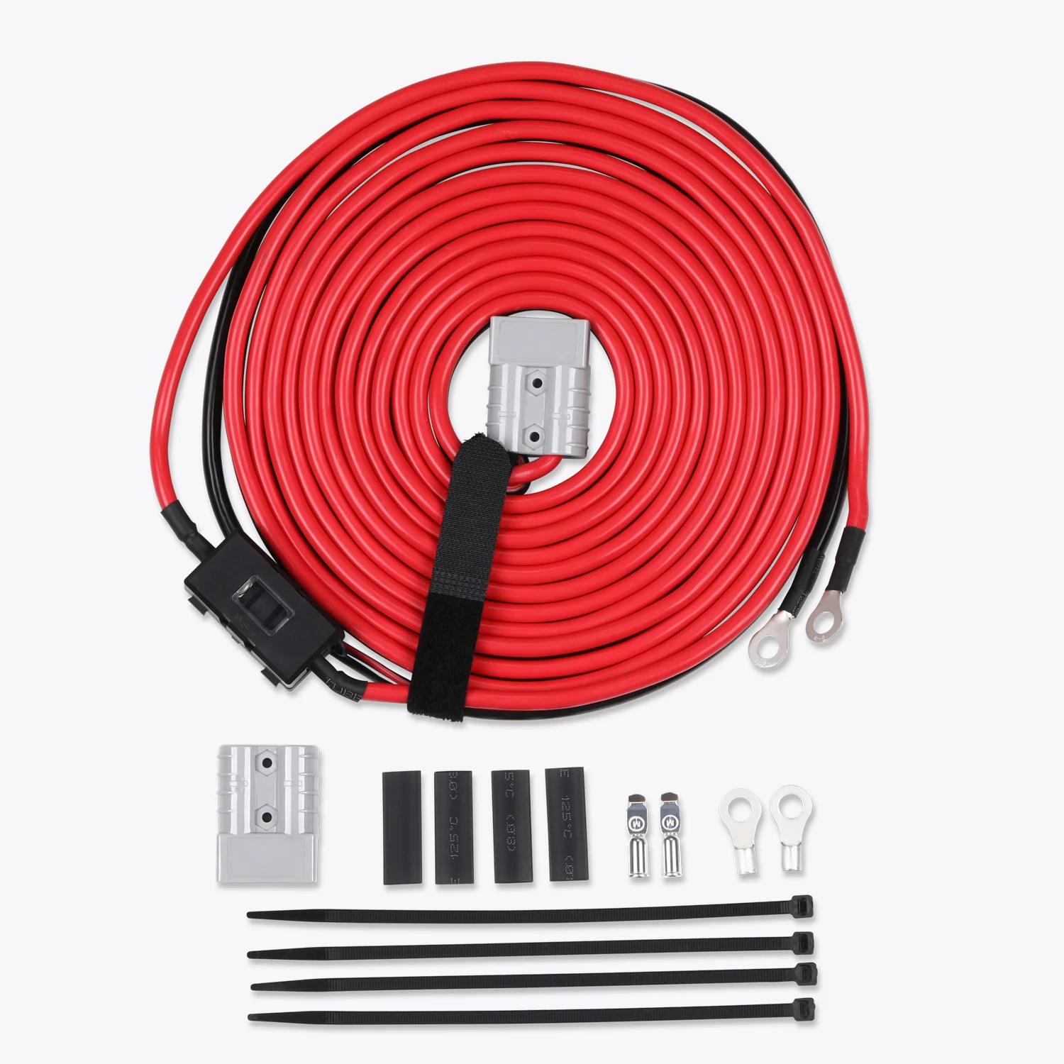Dual Battery Wiring Kit with Midi Fuse - Yuha Electric