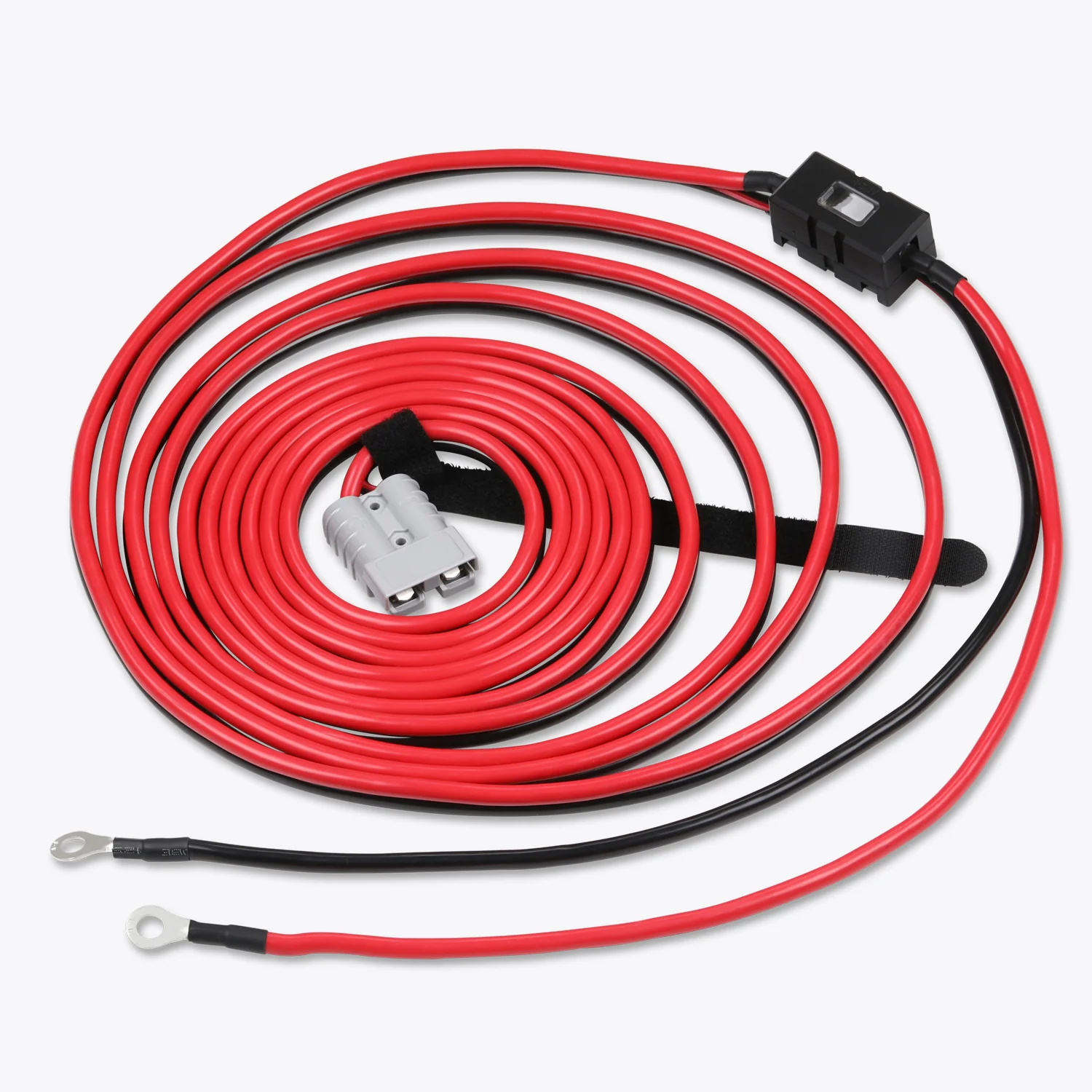 Dual Battery Wiring Kit with Midi Fuse - Yuha Electric