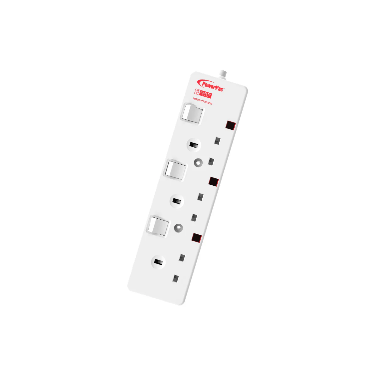 Extension Cord, Extension Socket, Power Cord, Power Extension 3 Metre 3 way (PP3883N) - Yuha Electric