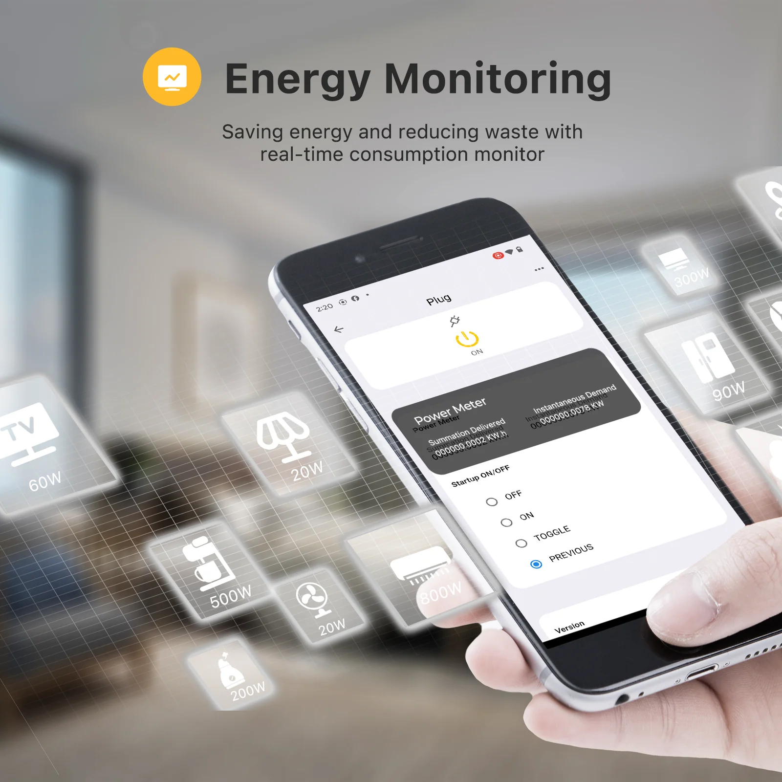 Smart Plug M1 (Power Metering) - Yuha Electric