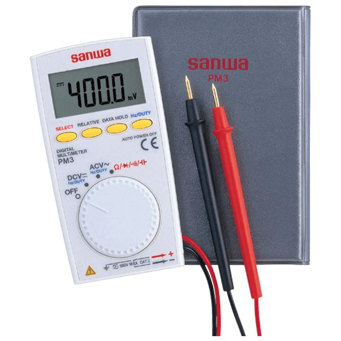 PM3 | Pocket Digital Multimeter with Folding Case - Yuha Electric